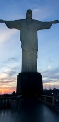 Cristo Redentor em passeio turístico no Rio de Janeiro