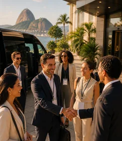 Transporte executivo para empresas e eventos no Rio de Janeiro