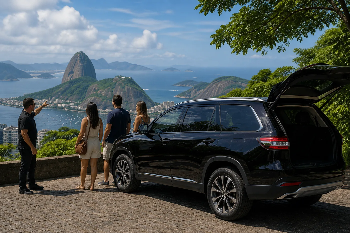 Passeio privativo com motorista no Rio de Janeiro